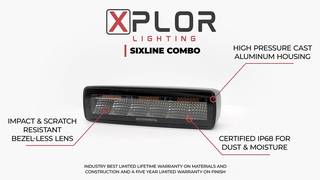 Go Rhino XPLOR Lighting - SIXLINE COMBO