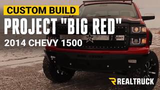 BIG RED Custom Chevy Silverado Truck Build