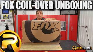 Fox Performance Series Coil-Over Shocks Unboxing
