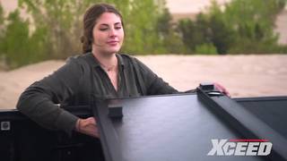 Extang Xceed - Seamless and Secure, Hard Folding, Truck Bed Cover