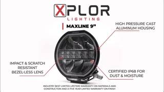 Go Rhino XPLOR Lighting - MAXLINE 9"
