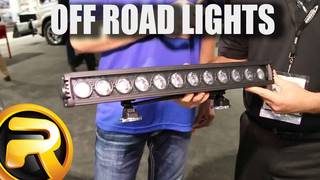 Access LED Off Road Lights with License plate mount at SEMA 2015