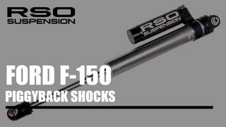 RSO Suspension - Ford F-150 - PiggyBack Rear Shocks