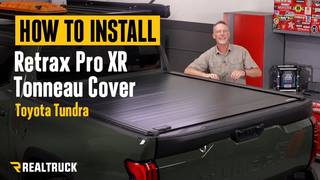 How to Install Retrax PRO XR Manual Retractable Tonneau on a 2022 Toyota Tundra