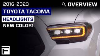 NEW COLOR! 2016-2023 Tacoma LED Headlights now available with Amber DRL! | FORM Lighting