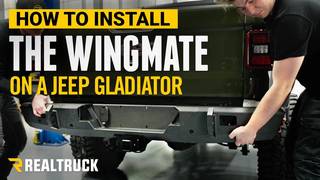 How to Install Rugged Ridge WingMate Rear Bumper on a 2024 Jeep Gladiator