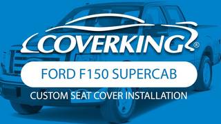 How to Install 2009-2012 Ford F150 SuperCab Custom Seat Covers | COVERKING®