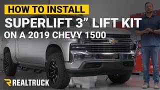 How to Install Superlift 3" Lift Kits on a 2019 Chevy Silverado 1500