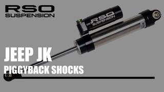 RSO Suspension - JEEP JK - PiggyBack Rear Shocks