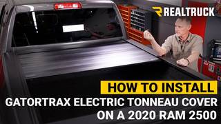 How to Install GatorTrax MX Electric Tonneau Cover on a 2020 Ram 2500