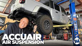 What You Need to Know About the ACCUAIR Air Suspension System for a Jeep Gladiator and Wrangler