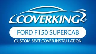 How to Install 2009-2012 Ford F150 SuperCab Custom Seat Covers | COVERKING®