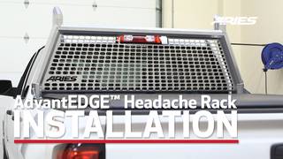 ARIES AdvantEDGE™ Install: Headache Rack 1110204 on Chevy Silverado 1500