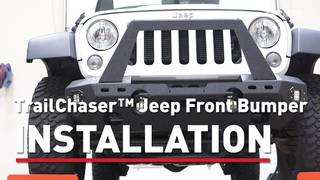 ARIES Jeep Front Bumper Install: TrailChaser™ Front Bumper on 2017 Jeep Rubicon Wrangler- 2082046