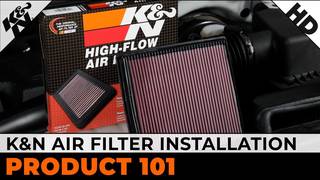 K&N Air Filter Installation