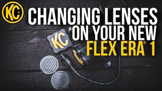 Changing lenses on the brand new FLEX ERA® 1!