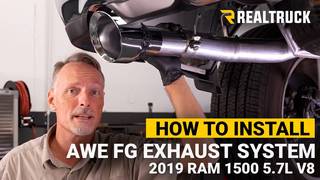 How to Install AWE FG Exhaust Systems on a 2019 Ram 1500 5.7L V8