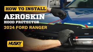 How to Install Husky Liners® Aeroskin® Low Profile Hood Protector