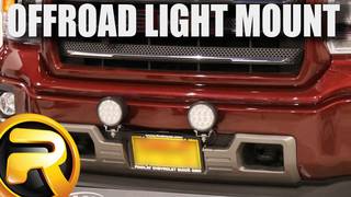 Access License Plate Off Road Light Mount