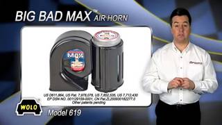 Wolo's New BIG BAD MAX  air horn