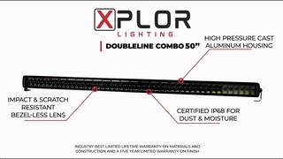 Go Rhino XPLOR Lighting - 50" DOUBLELINE COMBO Light Bar
