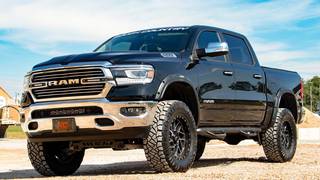 2019 Ram Trucks 1500 6-inch LED Light Bar Grille Mount Kit by Rough Country