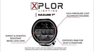 Go Rhino XPLOR Lighting - MAXLINE 7"