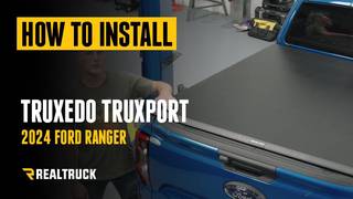 How to Install Truxedo TruXport Soft Roll Up Tonneau Cover on a 2024 Ford Ranger