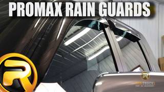 ProMaxx Tape On Rain Guards - Fast Facts