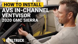 How to Install AVS In-Channel Ventvisor on a 2020 GMC Sierra