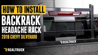 How to Install BackRack Original Headache Rack on a 2019 Chevy Silverado