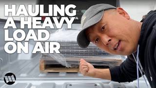 Hauling a Heavy Load in a Jeep Gladiator with the ACCUAIR Air Suspension System