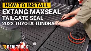 How to Install Extang MaxSeal Tailgate Seal on a 2022 Toyota Tundra