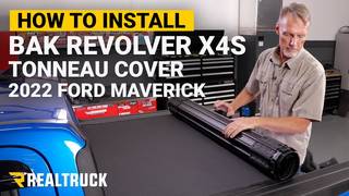 How to Install BAK Revolver X4s Tonneau Cover on a 2022 Ford Maverick