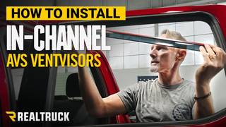 How to Install AVS® In-Channel Ventvisor® Window Deflectors on a 2023 Ford F-250 HD