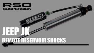 RSO Suspension - JEEP JK - Remote Reservoir Front Shocks