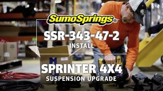 Mercedes-Benz Sprinter 4X4 Suspension Upgrade | SumoSprings SSR-343-47-2 Install