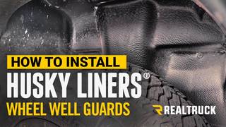 Husky Liners® Wheel Well Guards Install 2023 Ford F250