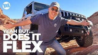 FLEX TESTING a Jeep Gladiator with ACCUAIR Air Suspension on the Rocks Plus Other Benefits