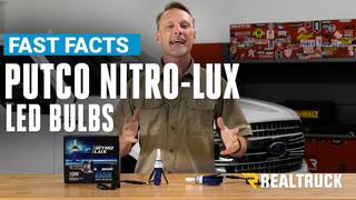 Putco Nitro-Lux LED High Beam Replacement Fast Facts on Ford F-150