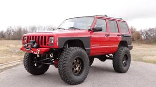 1998 Jeep Cherokee XJ (Red) Vehicle Profile