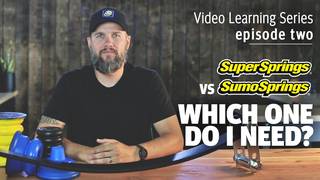 SuperSprings vs. SumoSprings | Which one should I buy? | VLS ep. 2