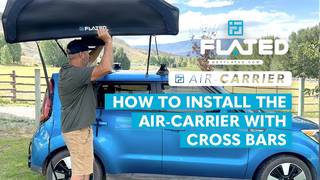 FLATED Air-Carrier Installation with cross bars
