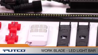 Putco Work Blade LED Light Bar Features - White & Amber or Amber & Blue