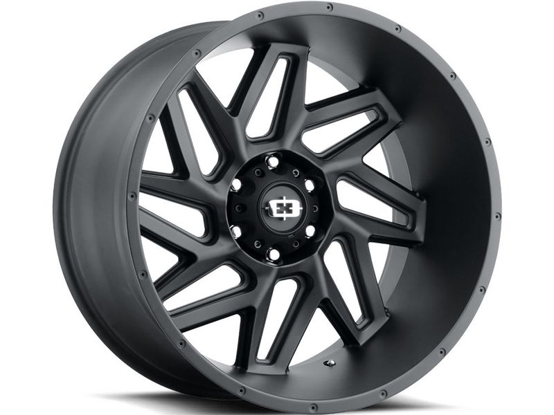 Vision Matte Black Spyder Wheels | RealTruck