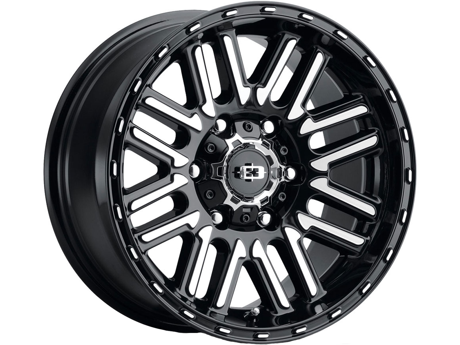 Vision Milled Gloss Black Nexus Wheel 348-8870GBMF0 | RealTruck
