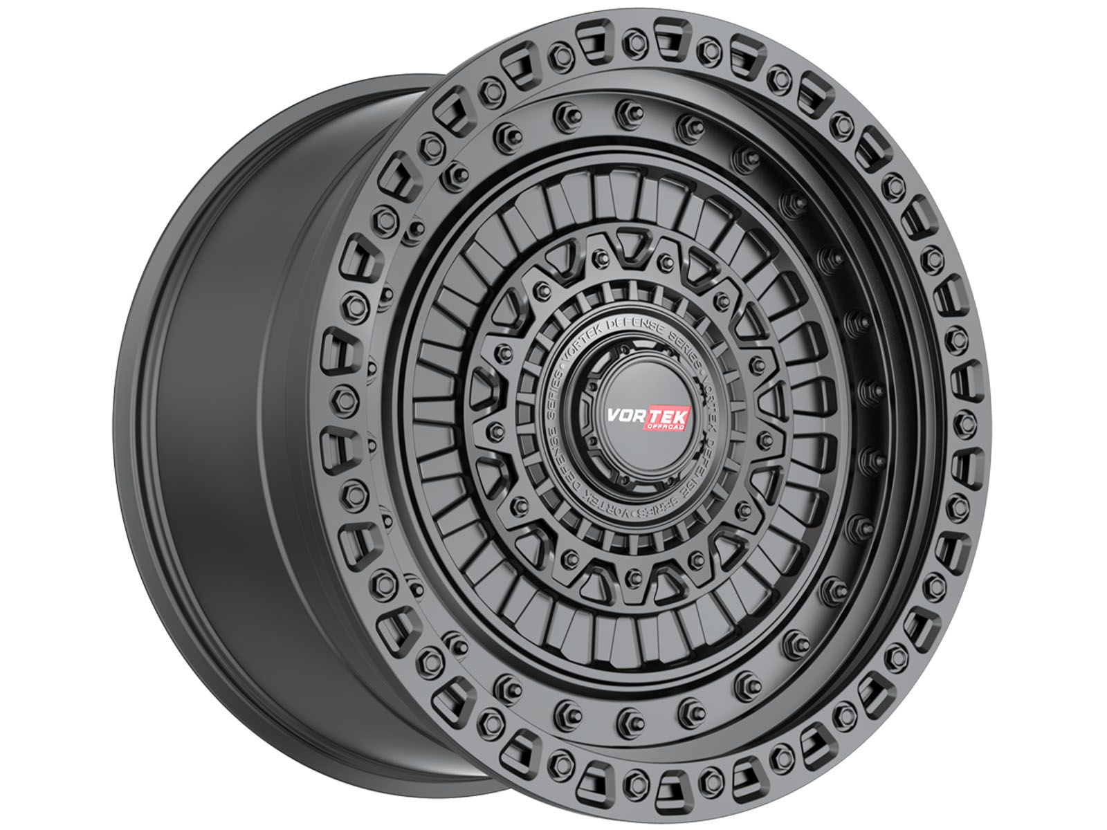 Vortek Matte Black VRD-703 Wheel 70318957-18MB | RealTruck