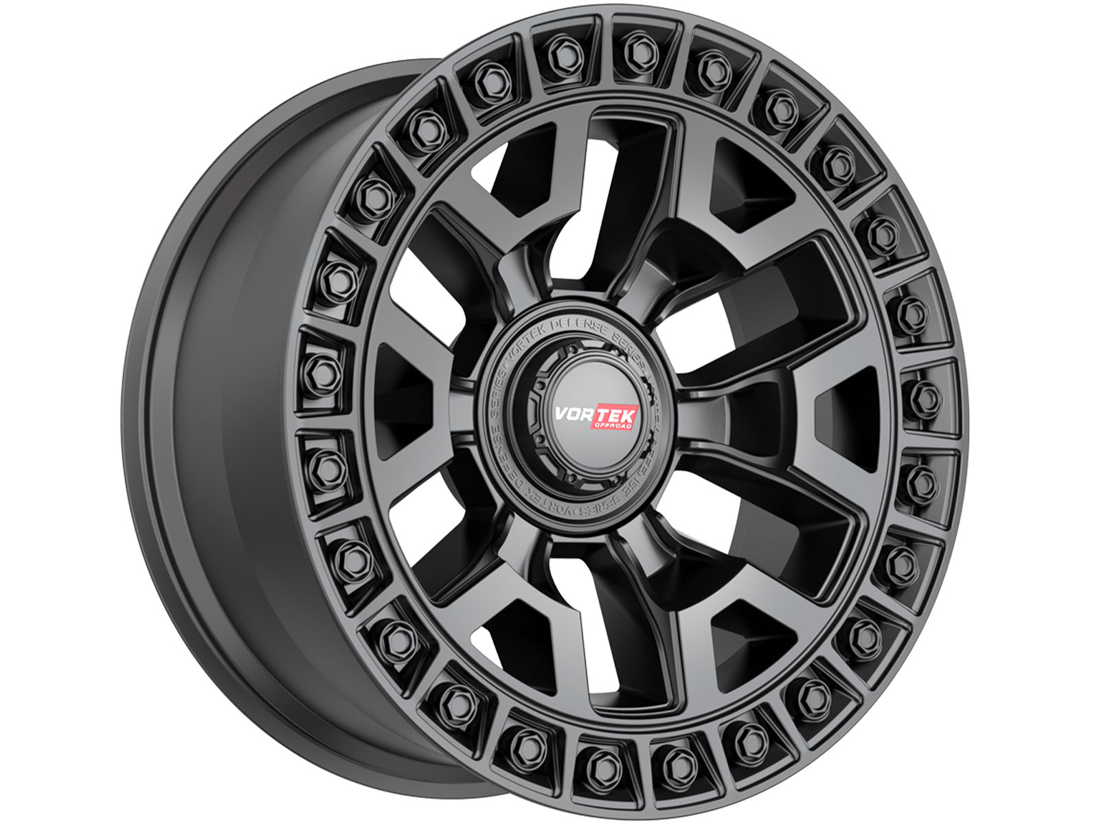 Vortek Matte Black VRD-704 Wheels | RealTruck