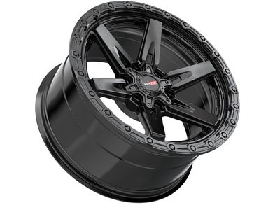 Vortek Matte Black VRT-602 Wheel 60218957-12SB | RealTruck