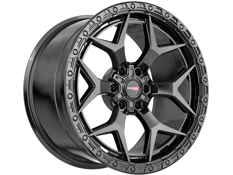 Vortek Matte Black VRT-603 Wheel 603189580SB | RealTruck